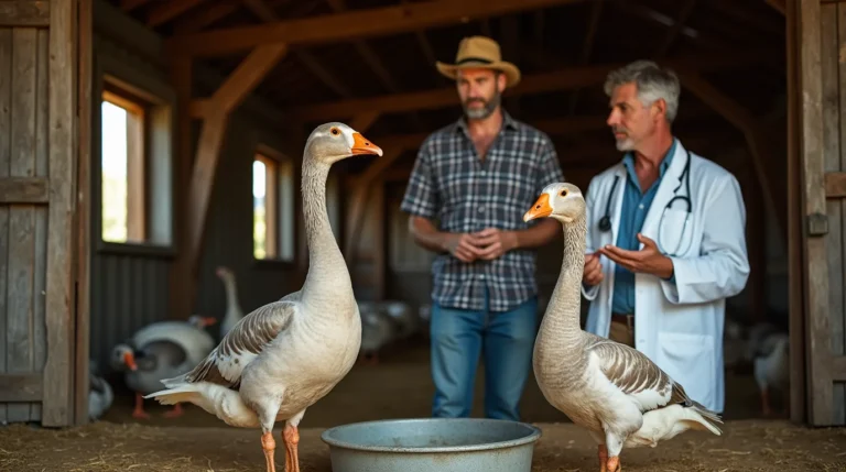 Ammonia Poisoning in Geese