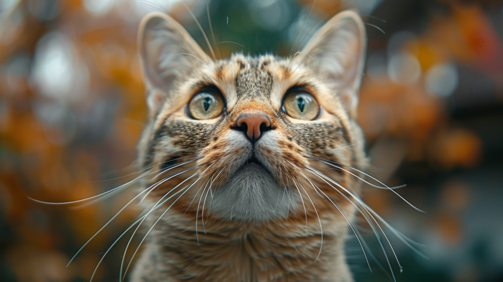 Cat displaying neurological symptoms and disorientation from cat poisoning toxins