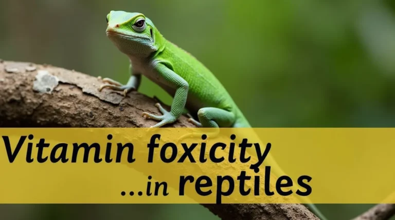 Vitamin Toxicity in Reptiles