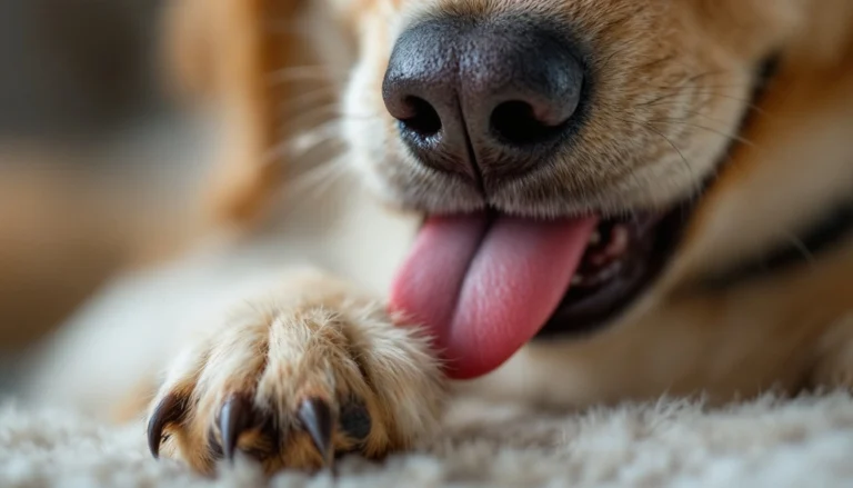 Why Do Dogs Lick Their Paws