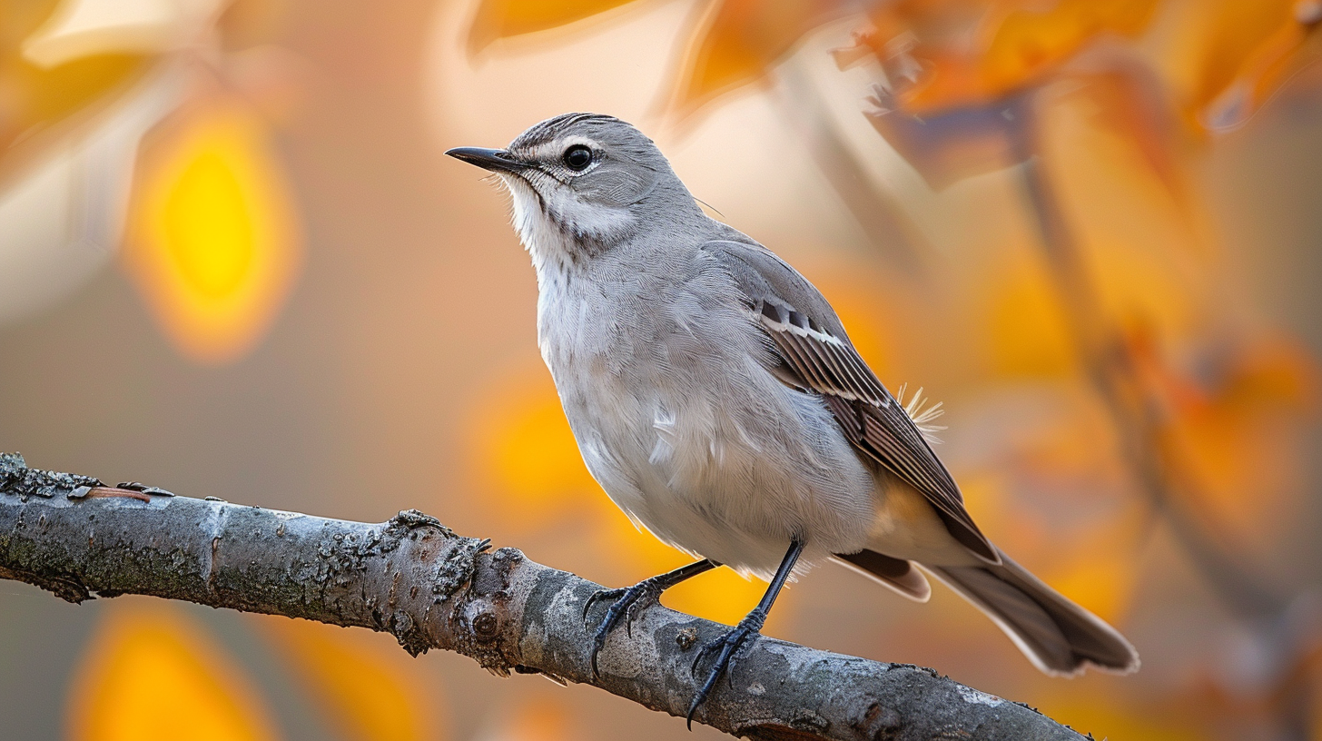 Northern Mockingbird, Arkansas state bird, in natural woodland habitat showcasing state pride and natural beauty