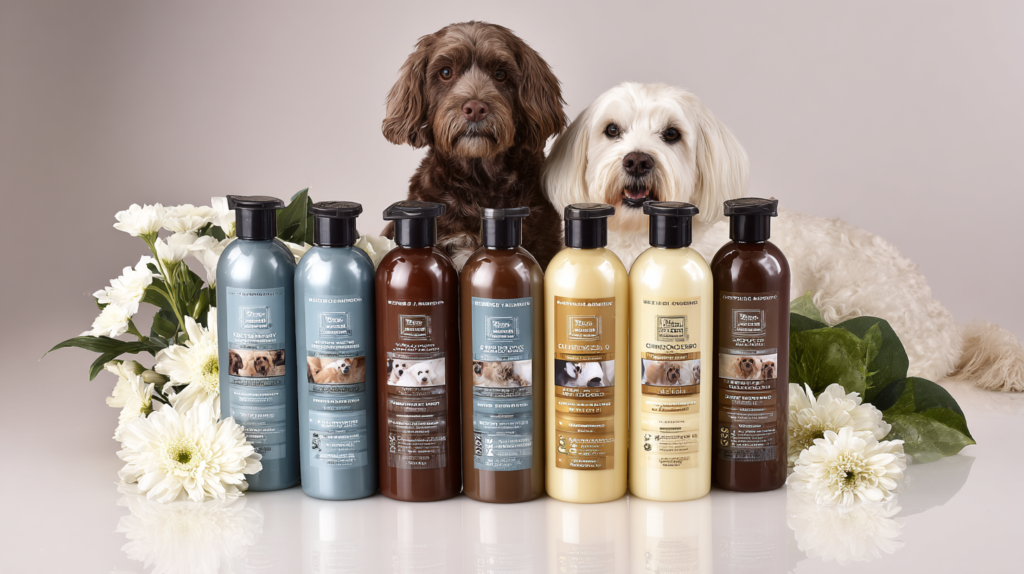 Best dog shampoos displaying eight premium options for different skin and coat care needs
