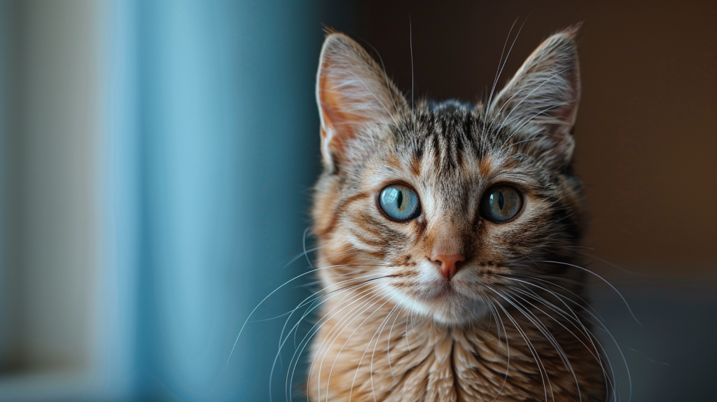 Scientific comparison showing cat genetics myths versus reality with veterinary documentation and medical facts