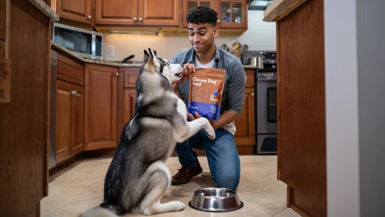 chewy dog food