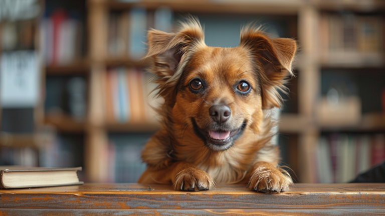 Professional legal consultation showing lawyer discussing dog bite case in modern law office setting
