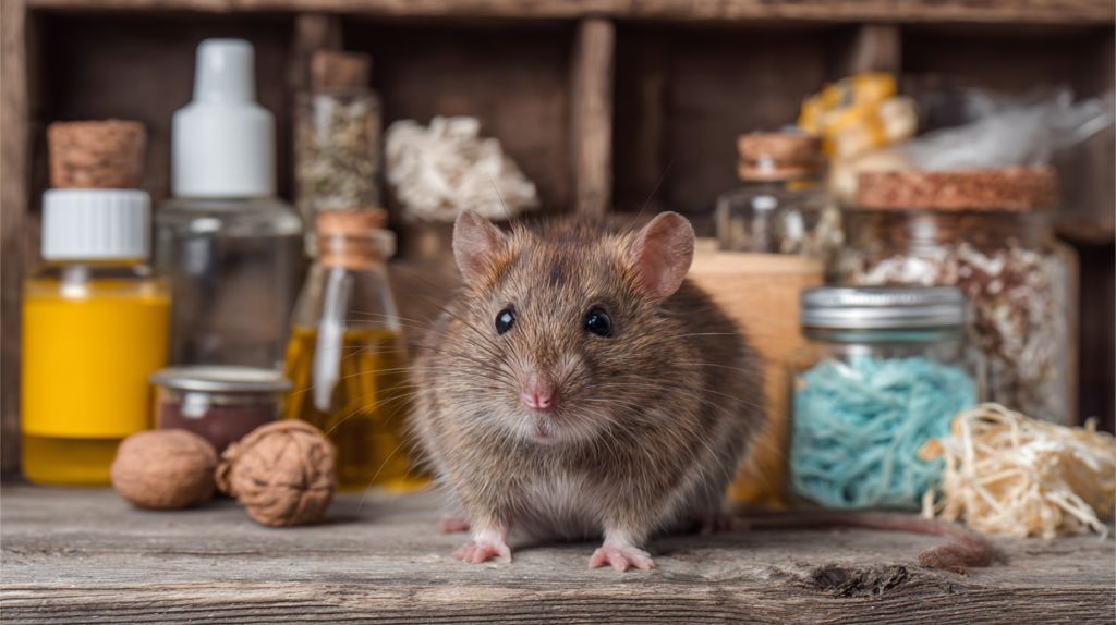 Five common household toxins causing rodent poisoning with pet safety storage and emergency treatment
