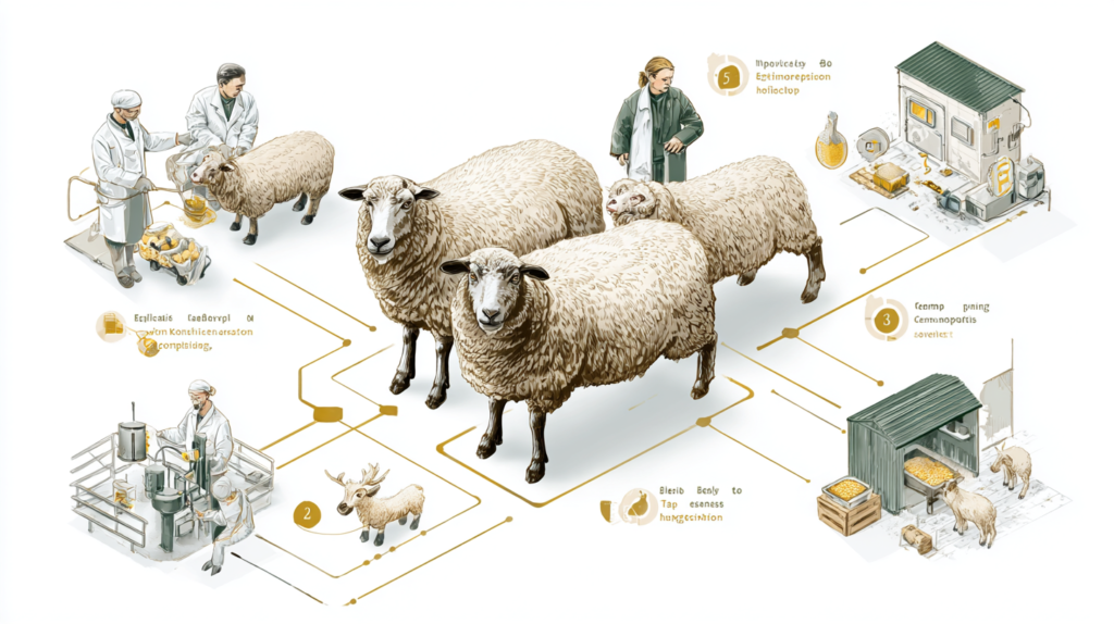 Five early Johnes disease signs in sheep with management strategies including testing and biosecurity