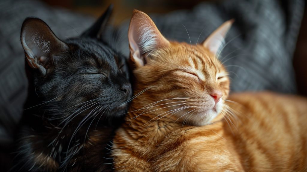 Havana Brown cat showing affectionate personality traits and playful interactions with family members