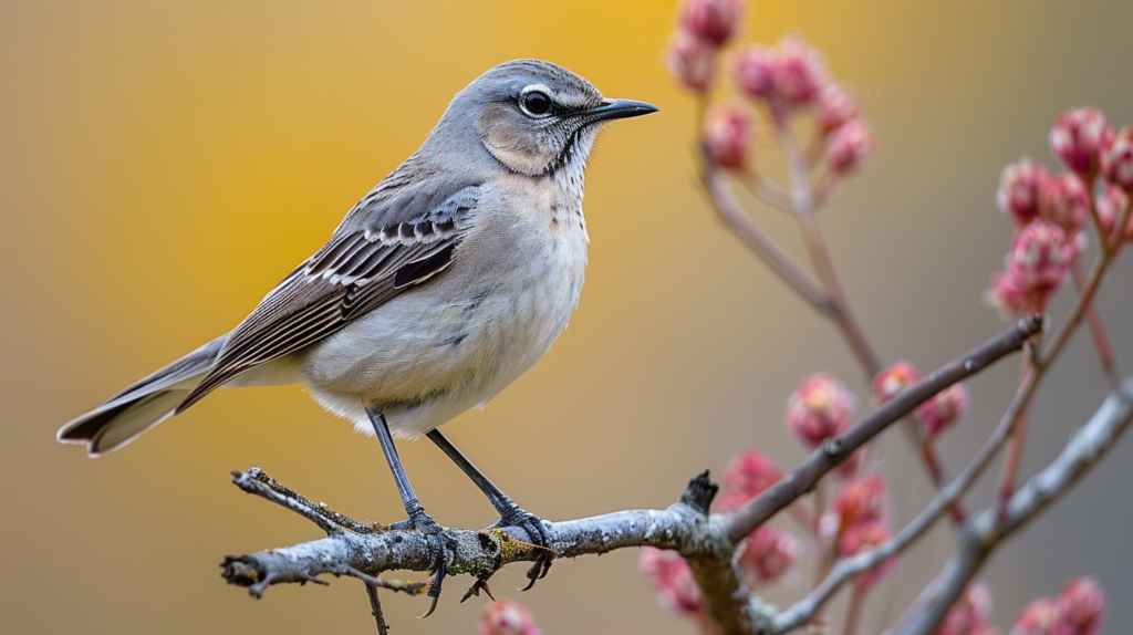 Northern Mockingbird demonstrating unique behaviors and song mimicry with Arkansas state symbols and educational facts
