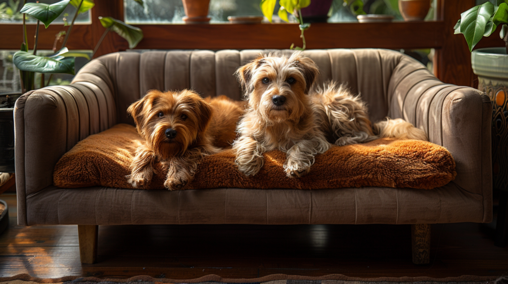 Sofa covers for pets comparison showing 6 different types with durability testing and protection effectiveness