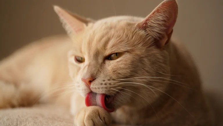 why do cats lick me