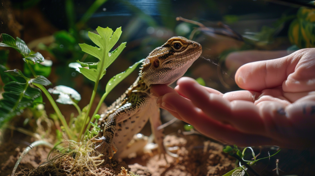 Lizard Handling Training