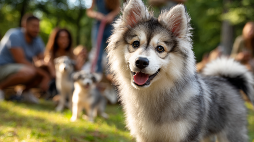 7. Pomsky Dog:Socialization Requirements Are Critical