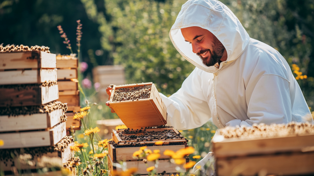 Beginner beekeeping kits guide showing quality components and features for starter kit selection