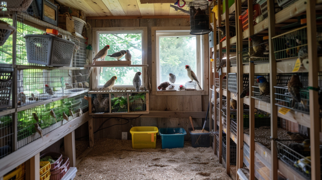 Bird training tips showing consistent daily routines for long-term training success