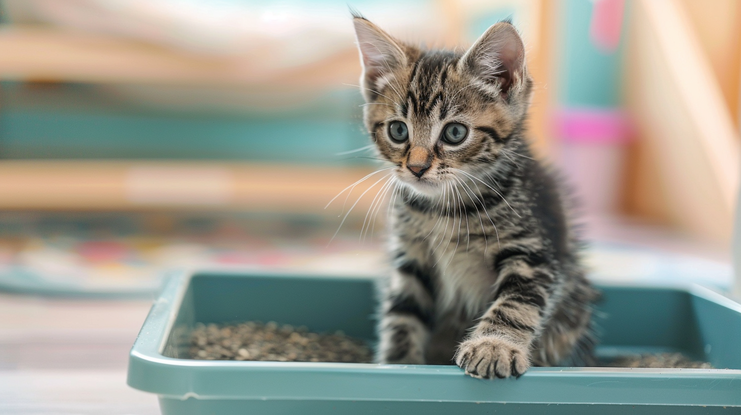 Cat Litter Training
