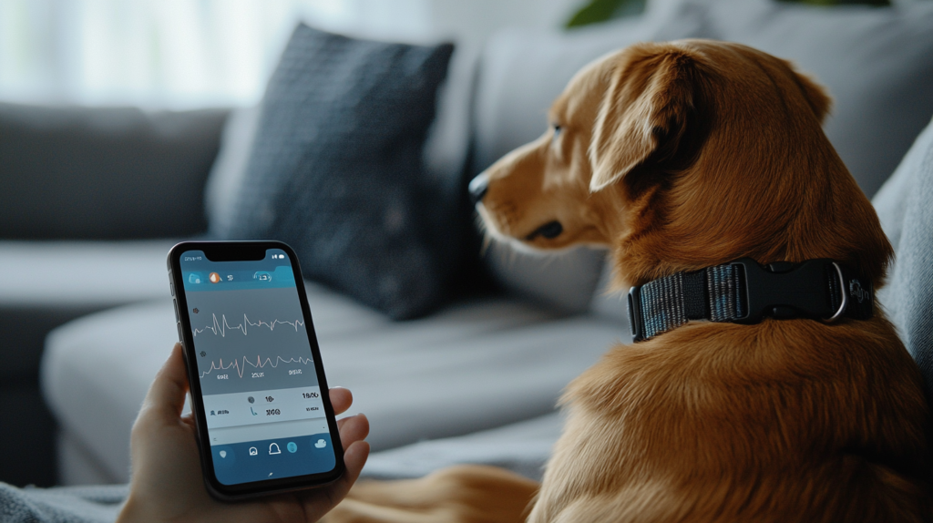 Pet health tracking app showing monitoring shortcuts easy pet care hacks
