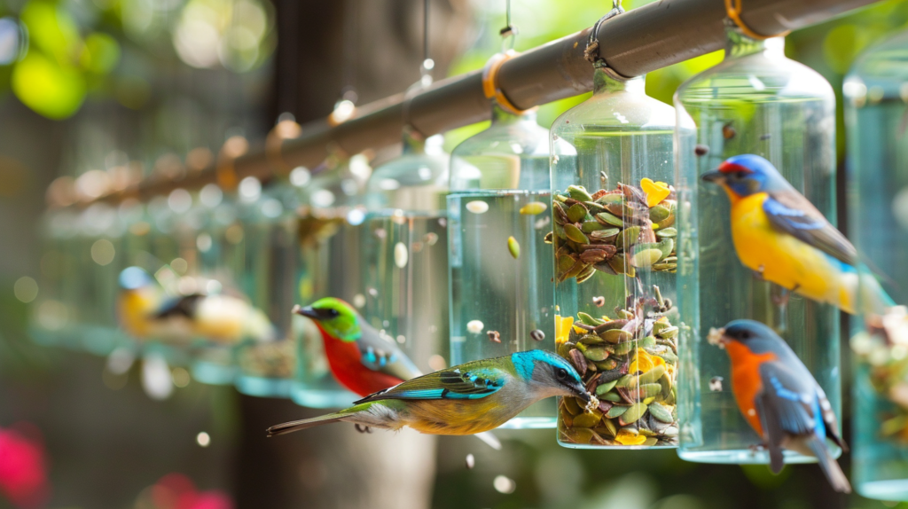 Hanging Bird Feeders DIY