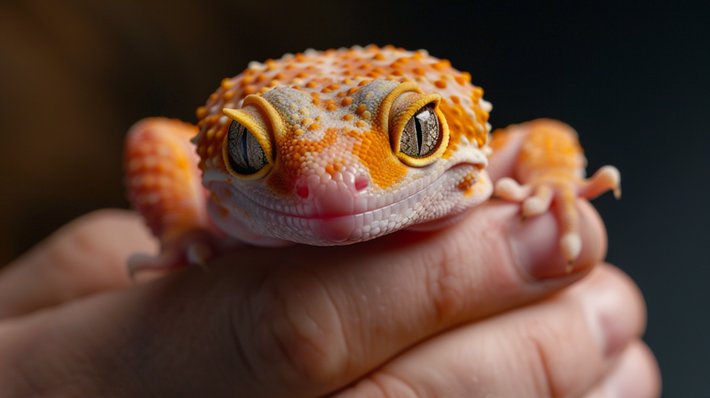 Smart leopard gecko purchase decision showing buyer evaluating price and quality factors