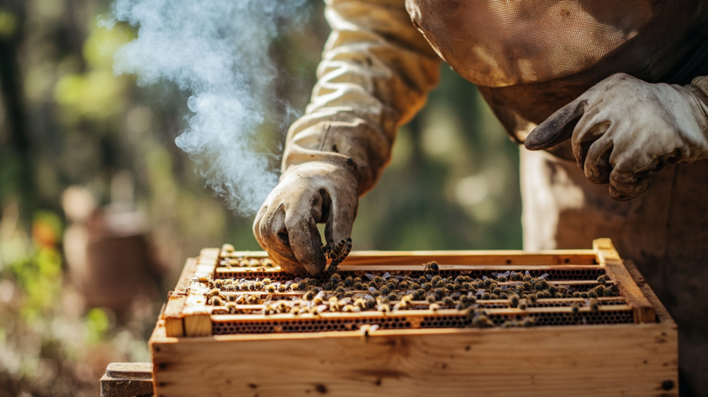 Mann Lake beginner beekeeping kit displaying basic starter tools for new beekeepers