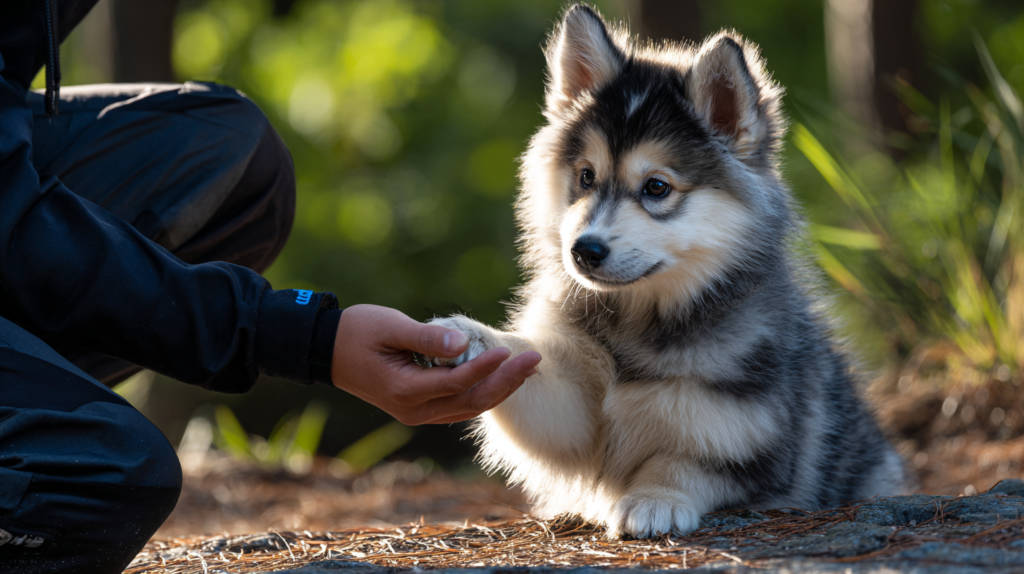 Pomsky Dog:Training Challenges Require Experienced Handling