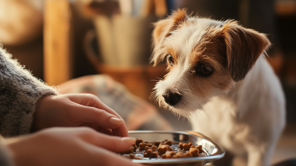 Step-by-step guide showing how to introduce your pet to puzzle feeders, starting with easy treats and simple mechanisms