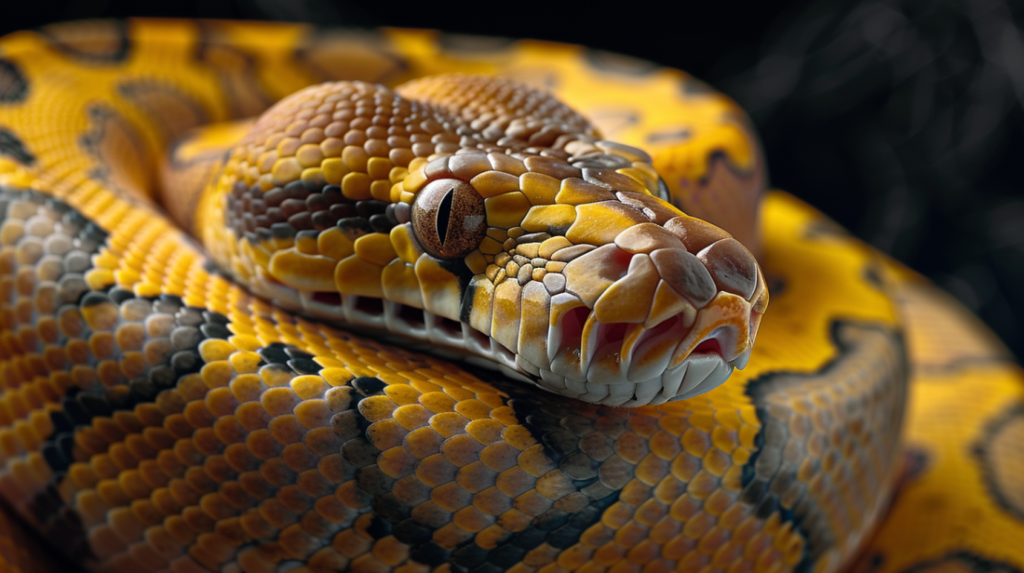 Reticulated Python (Python reticulatus)