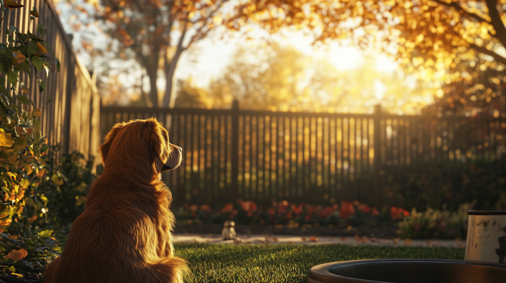 Content dog enjoying fresh air in secure outdoor space demonstrating why pets deserve safe outdoor access