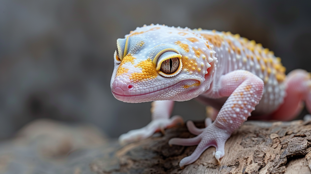 Snow Leopard Geckos Are a Stunning Genetic Morph