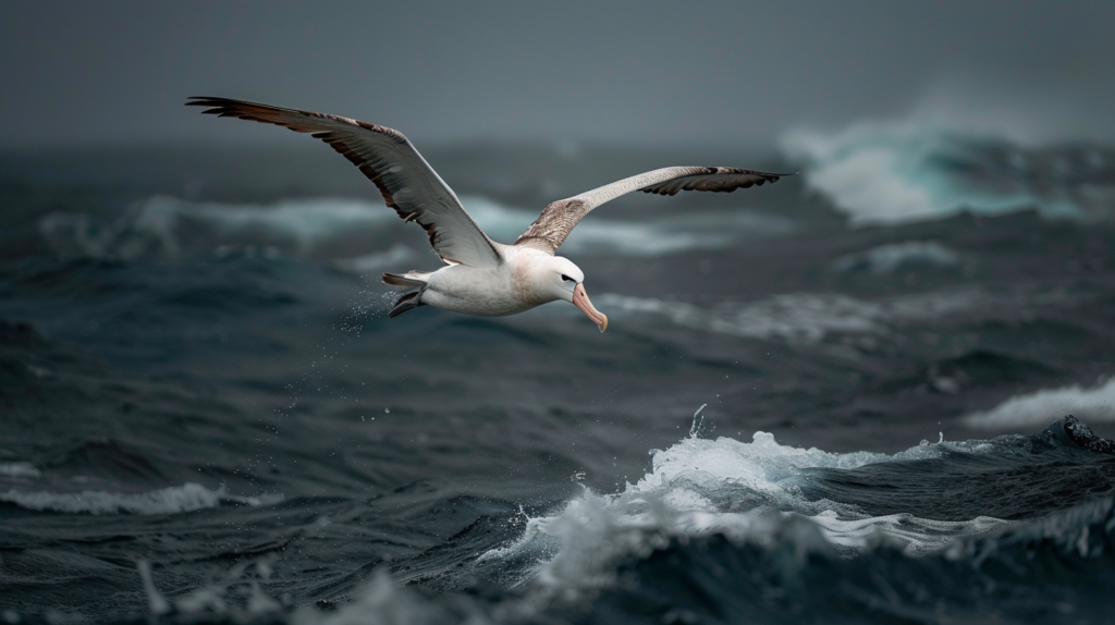Cool Birds ,The Albatross: Masters of the Ocean Skies