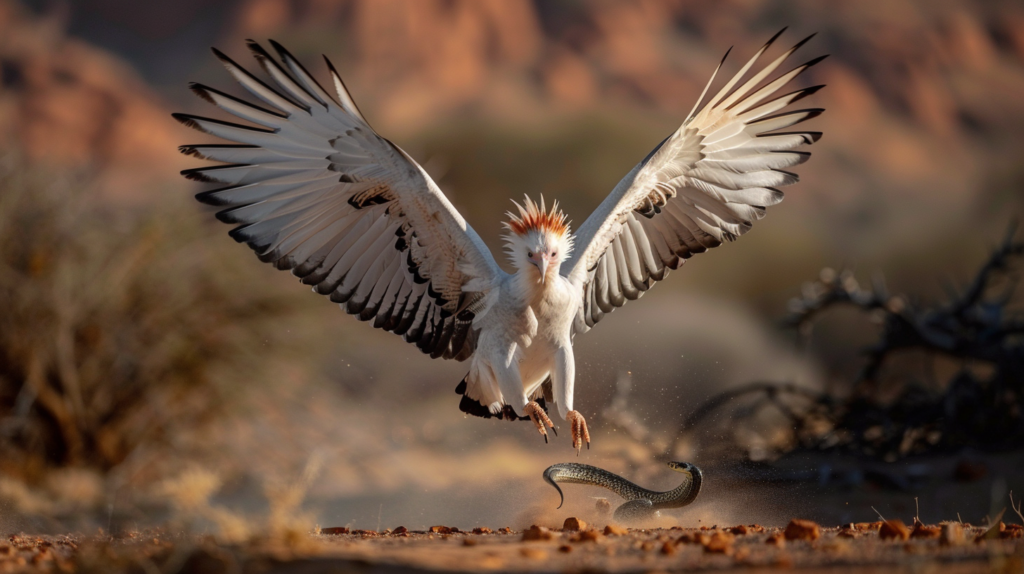 The Secretary Bird: Africa's Snake Hunter