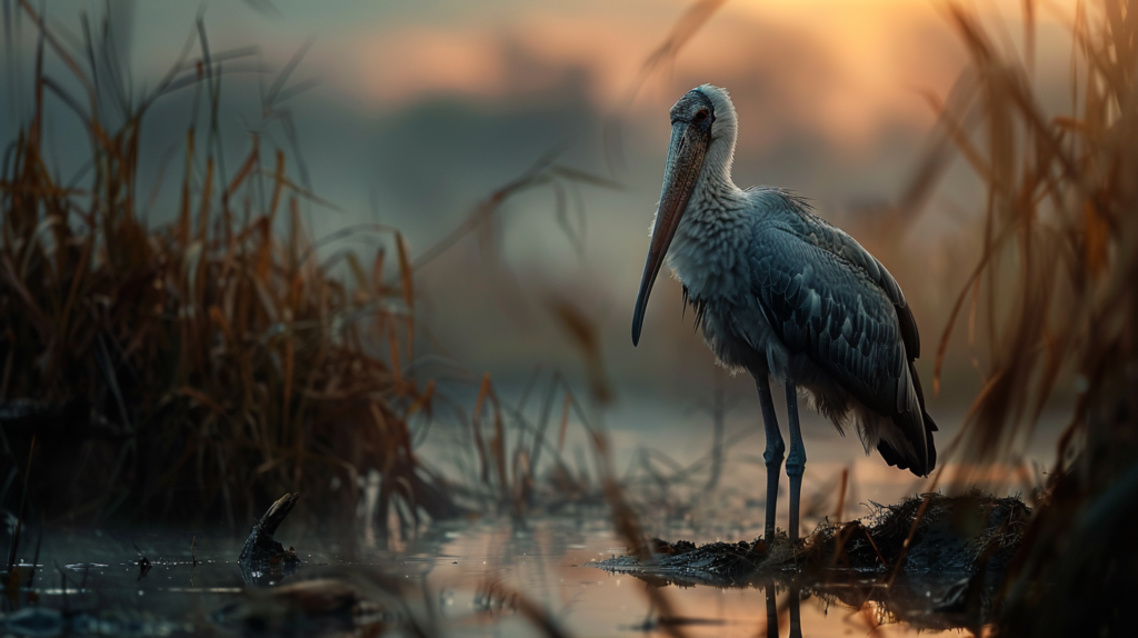 The Shoebill Stork: Prehistoric-Looking Giant