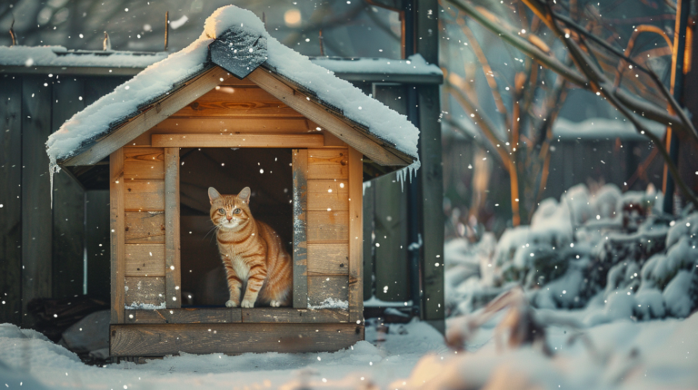 outdoor cat shelter DIY