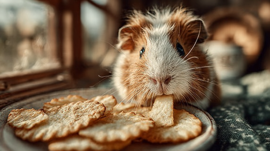 Fresh apple slices arranged on a plate with seeds removed - safe healthy snacks for small pets