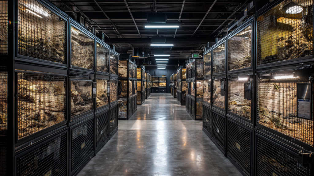 Top trusted Uromastyx breeding facilities showing professional setups and healthy desert lizards from reputable breeders nationwide