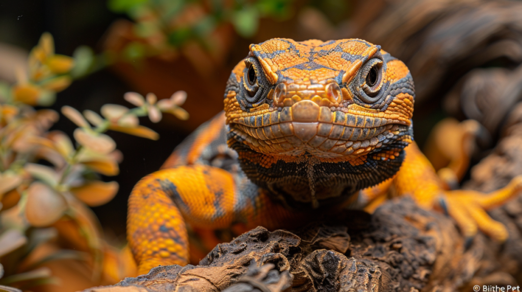 Advanced Uromastyx care techniques showing expert husbandry methods and specialized setup details